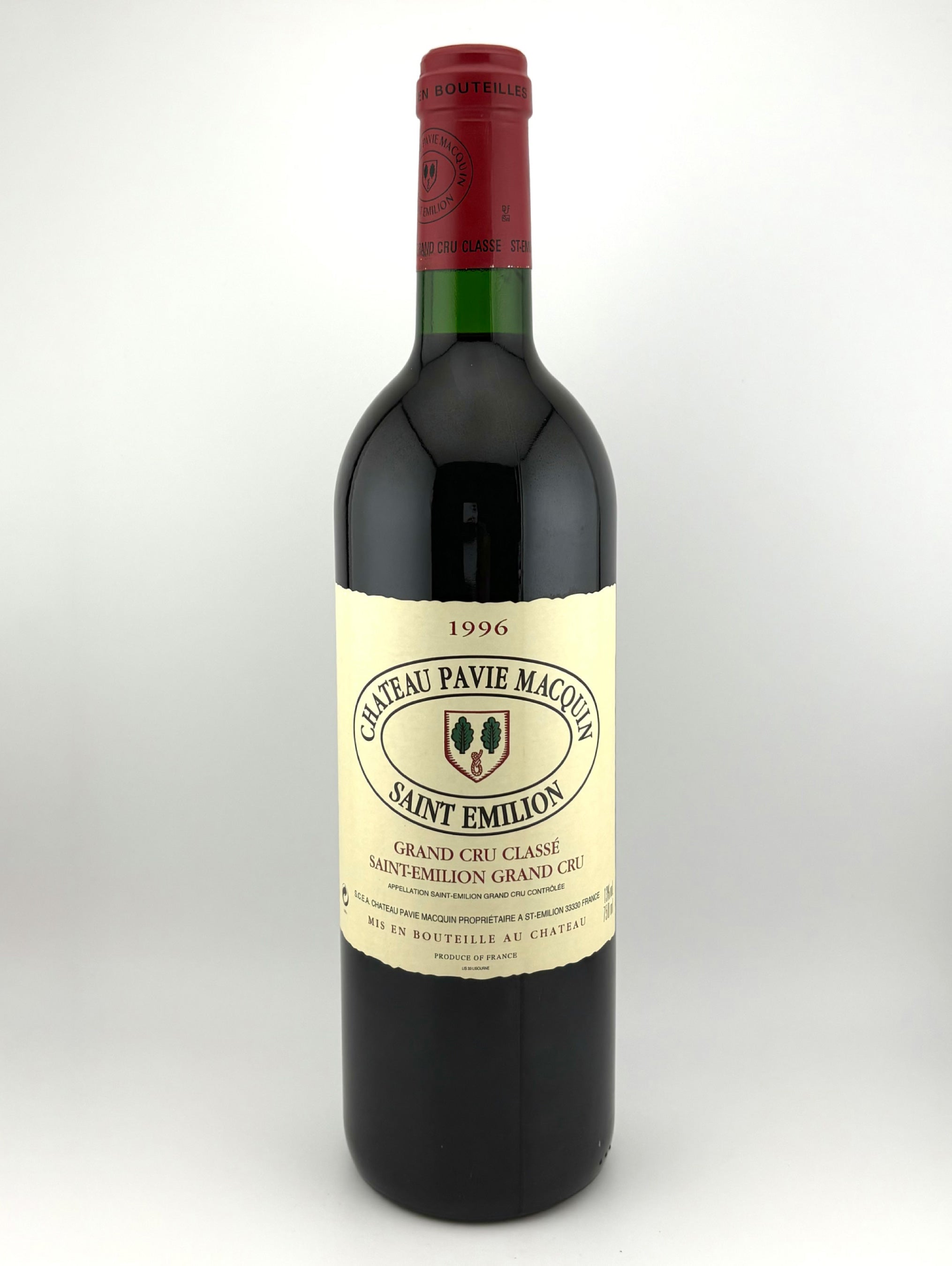 飲料・酒 Château Pavie 1996 赤ワイン