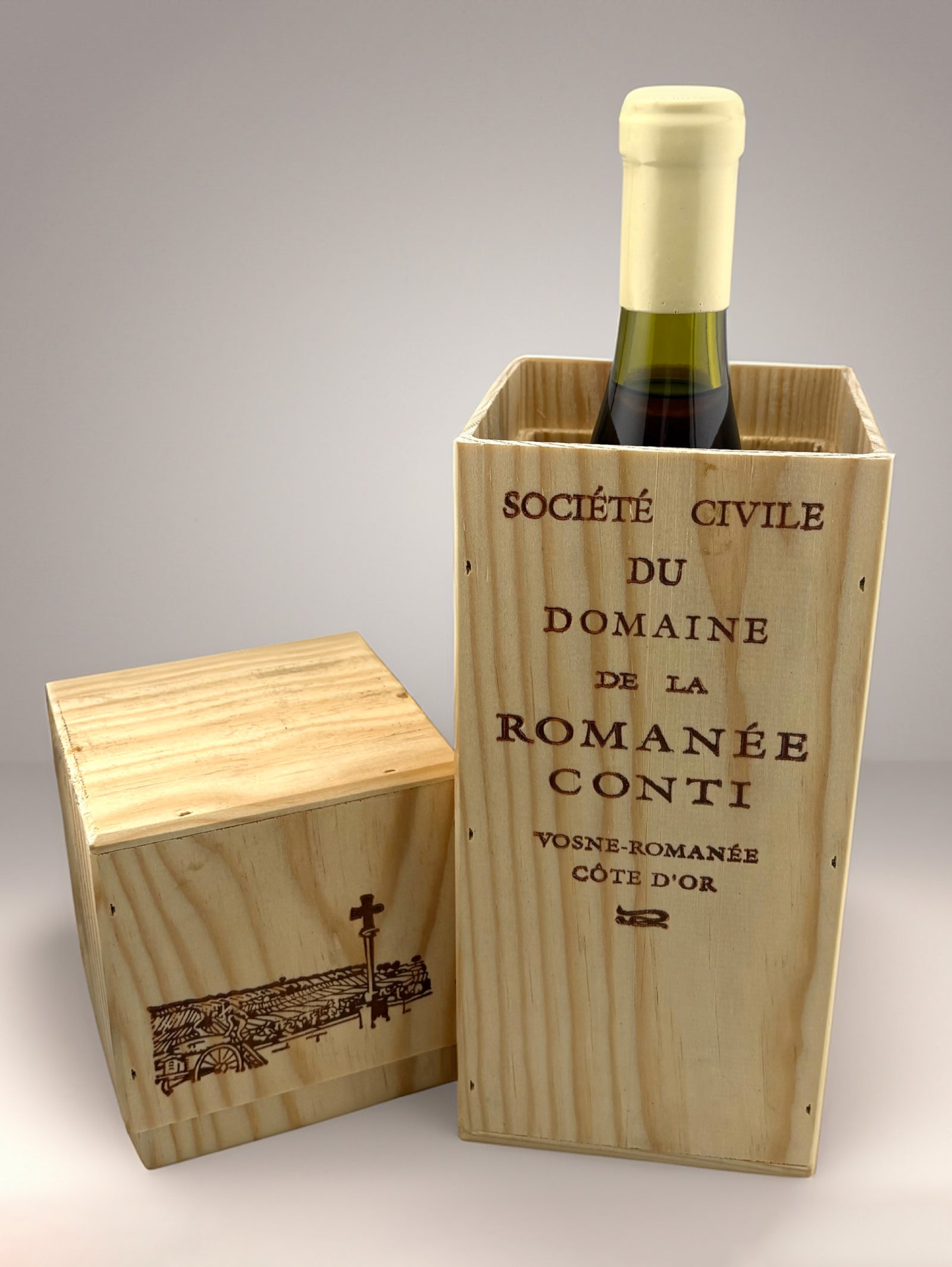 DRC Marc de Bourgogne 1991 ロマネコンティ マール木箱 DRC Marc de Bourgogne 1991 ロマネコンティ マール木箱