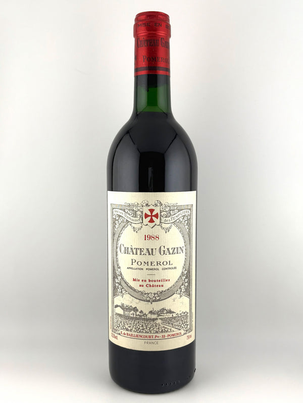 1988 シャトー・ガザン / ポムロール