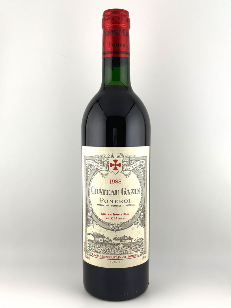 1988 シャトー・ガザン / ポムロール