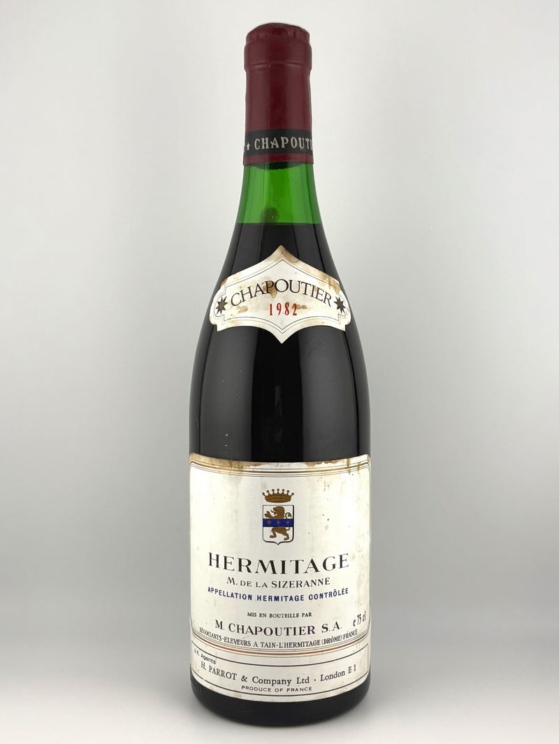 1982 M.シャプティエ エルミタージュ モニエ・ド・ラ・シズランヌ