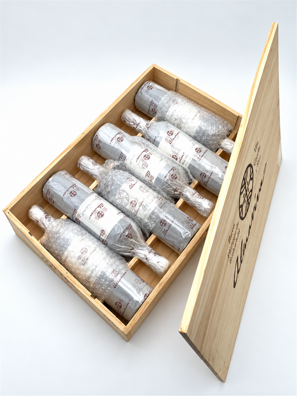 2016 アルマヴィーヴァ 木箱6本セット（750ml×6本）縦長写真